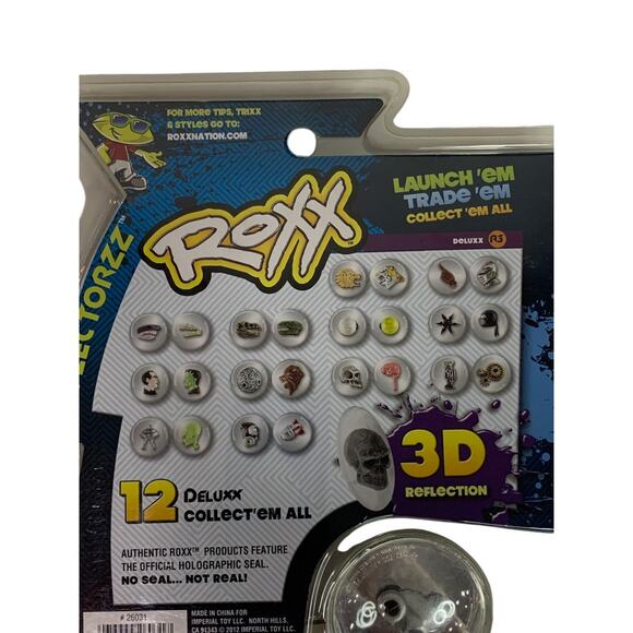 Roxx Reflectorzz New Cards Checklist 3D Reflection Rocket Eyeball Planet - Picture 13 of 13